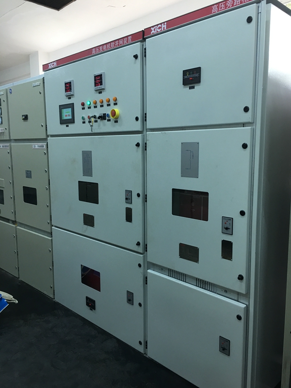 渭化高壓發電機組項目應用—高壓發電機軟并網裝置(圖1)
