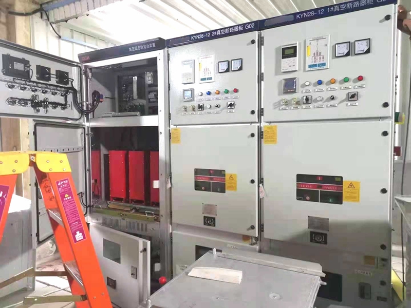 浙江某大型紙業—高壓軟起動裝置(圖1)